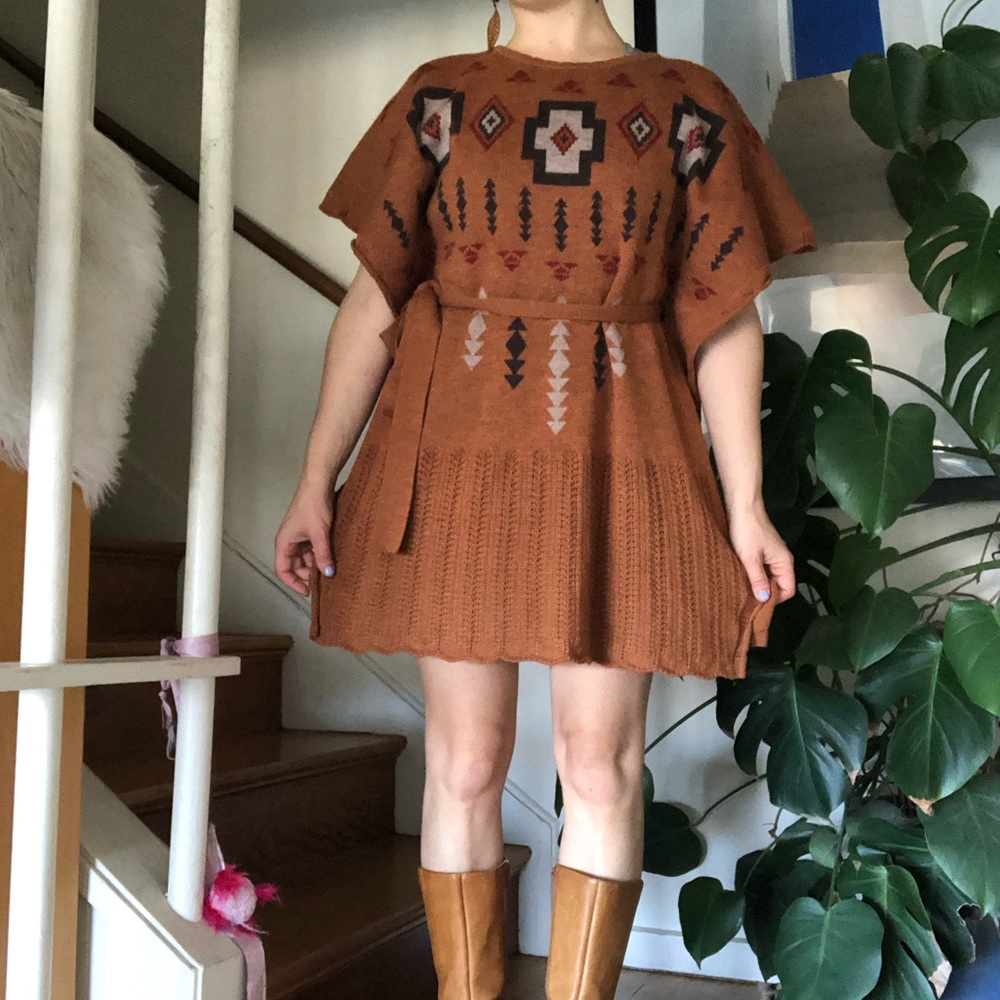 Pendleton Ashcreek Wool Knit Poncho XS/S - Picture 9 of 15